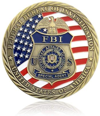 US FBI Special Agent Saint Michael Challenge Commemorative Coin All Products