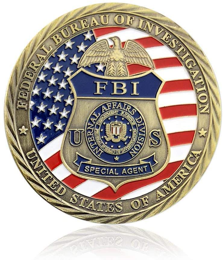 US FBI Special Agent Saint Michael Challenge Commemorative Coin All Products 3