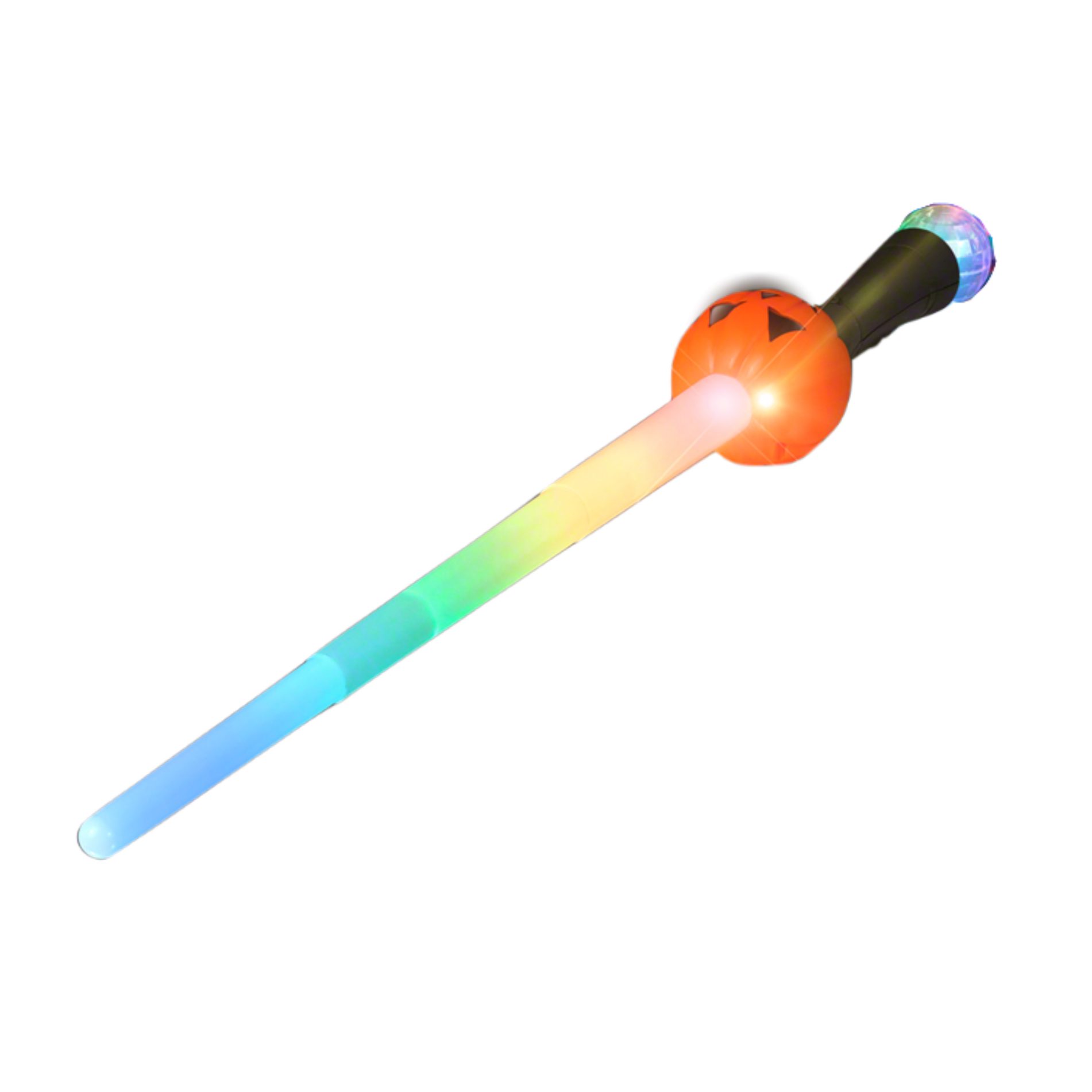 Light Up Expandable Pumpkin Jack O Lantern Saber Prism Sword All Products 4