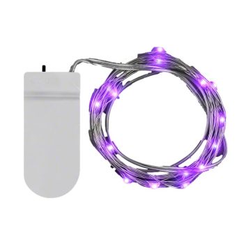 LED 80 Inch Wire String Lights Purple All Products