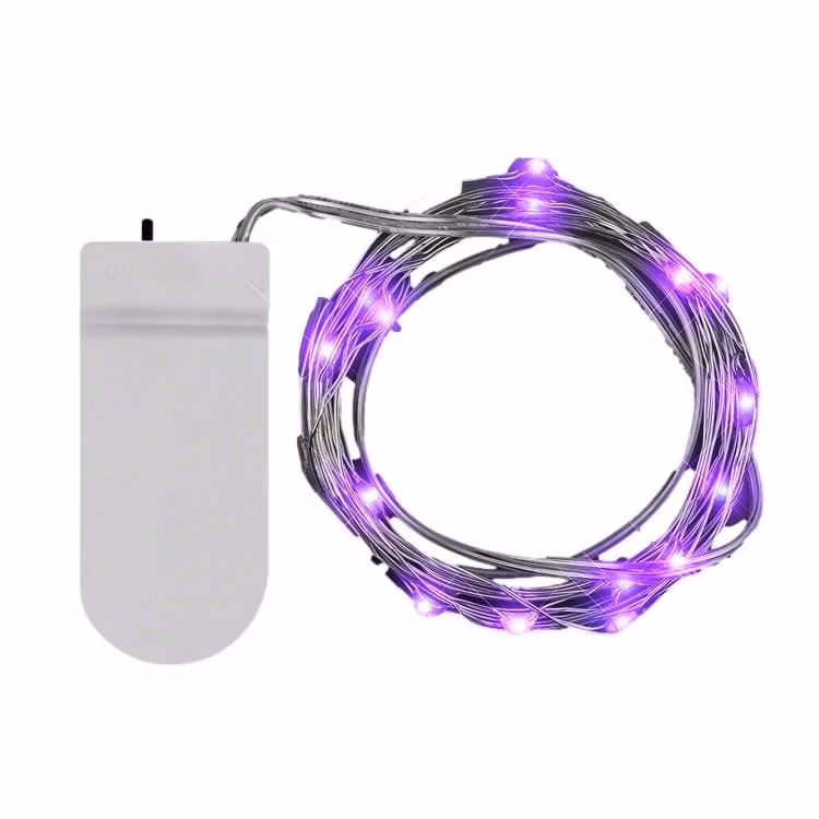 LED 80 Inch Wire String Lights Purple All Products 3