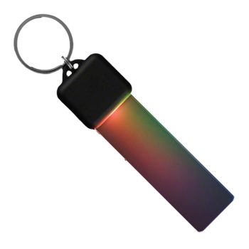 Light Up Keychain Multicolor LED Rainbow Multicolor