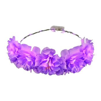 Light Up Perfect Bloom Purple Glowing Fairy Halo Crown All Products