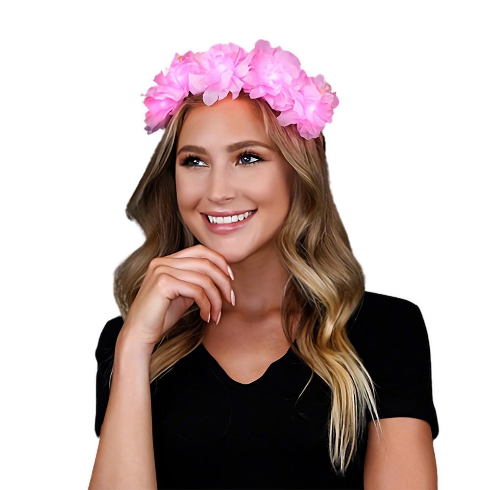 Light Up Perfect Infinite Pink Fairy Halo Crown All Products 6