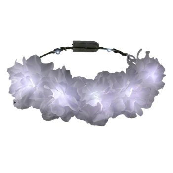 Light Up Floral Princess Cool White Fairy Halo Crown All Products
