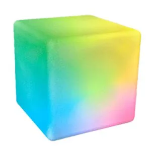 Huge LED Cube Light Chair Stool Table Furniture Huge LED Cube Light Chair Stool Table Furniture