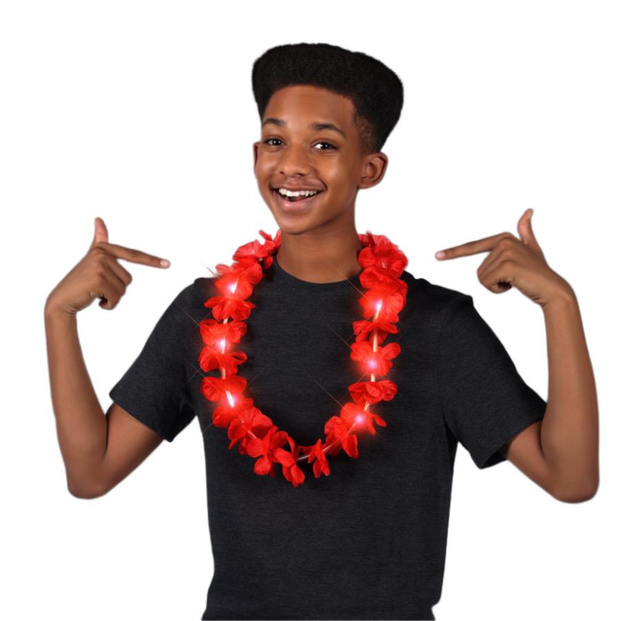 How To Make a Hawaiian Lei with Fake Flowers (DIY Flower Necklace) - YouTube