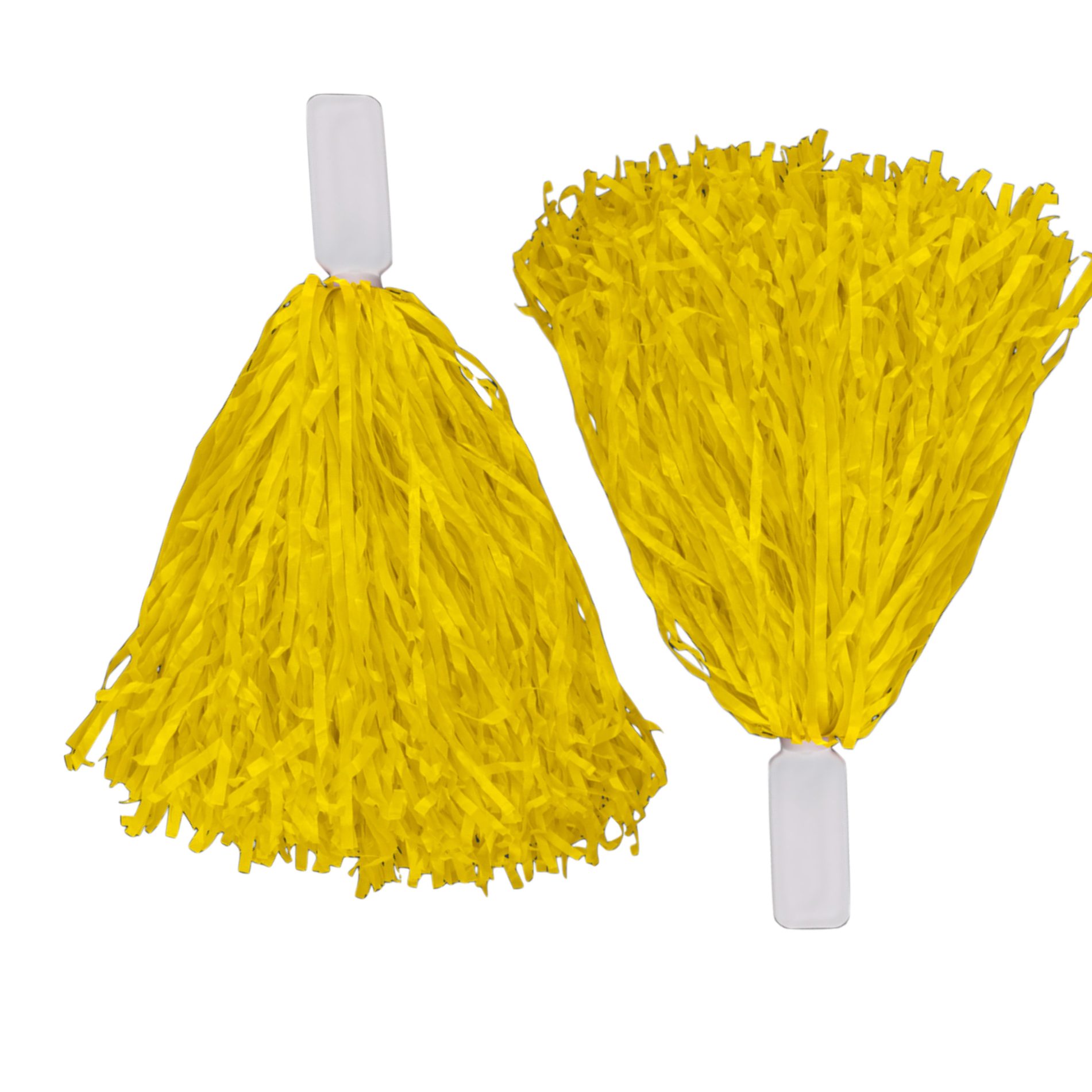 Non Light Up Short Handle Cheer Pom poms Yellow All Products 4