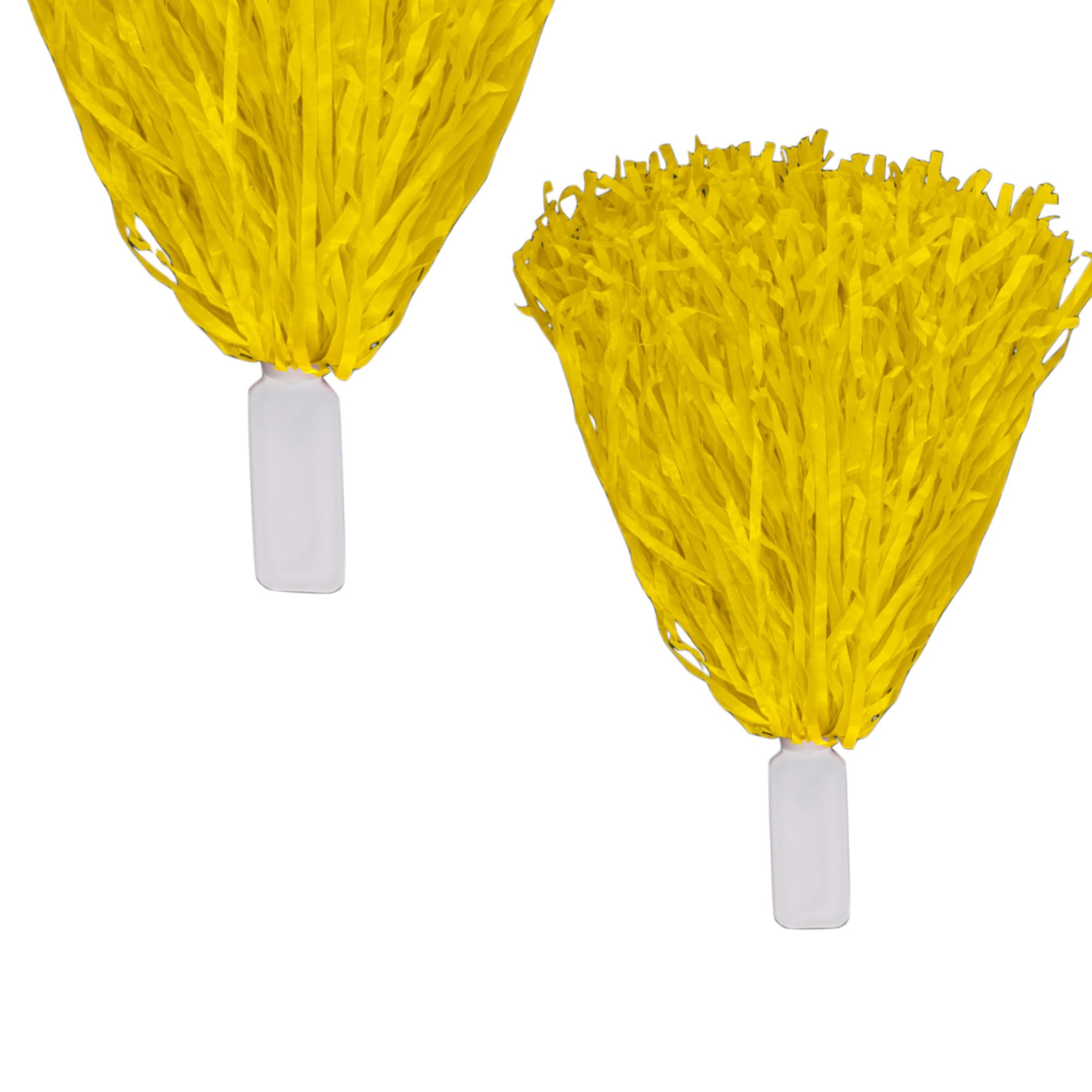 Non Light Up Short Handle Cheer Pom poms Yellow All Products 5