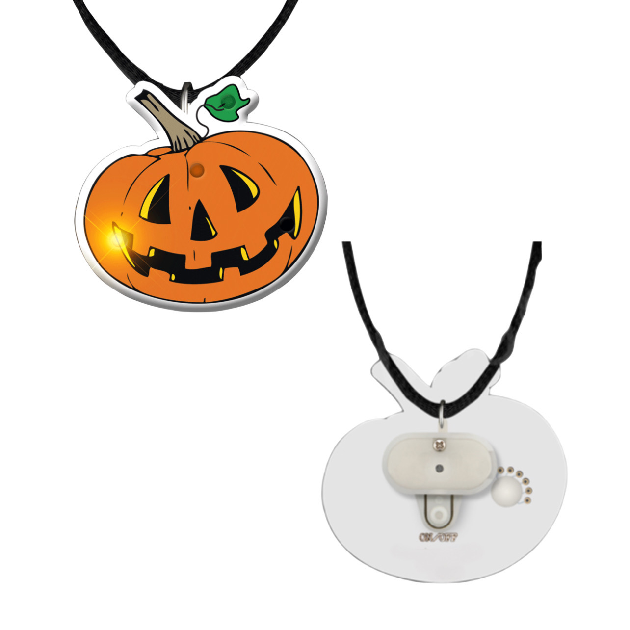 Assorted Halloween Light Up Flashing Body Light Charm Necklaces Pack of 25 All Body Lights and Blinkees 14