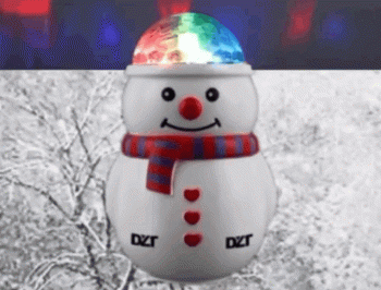 Light Up Christmas Snowman Glowing Prism Projector Home Decoration Centerpiece All Products