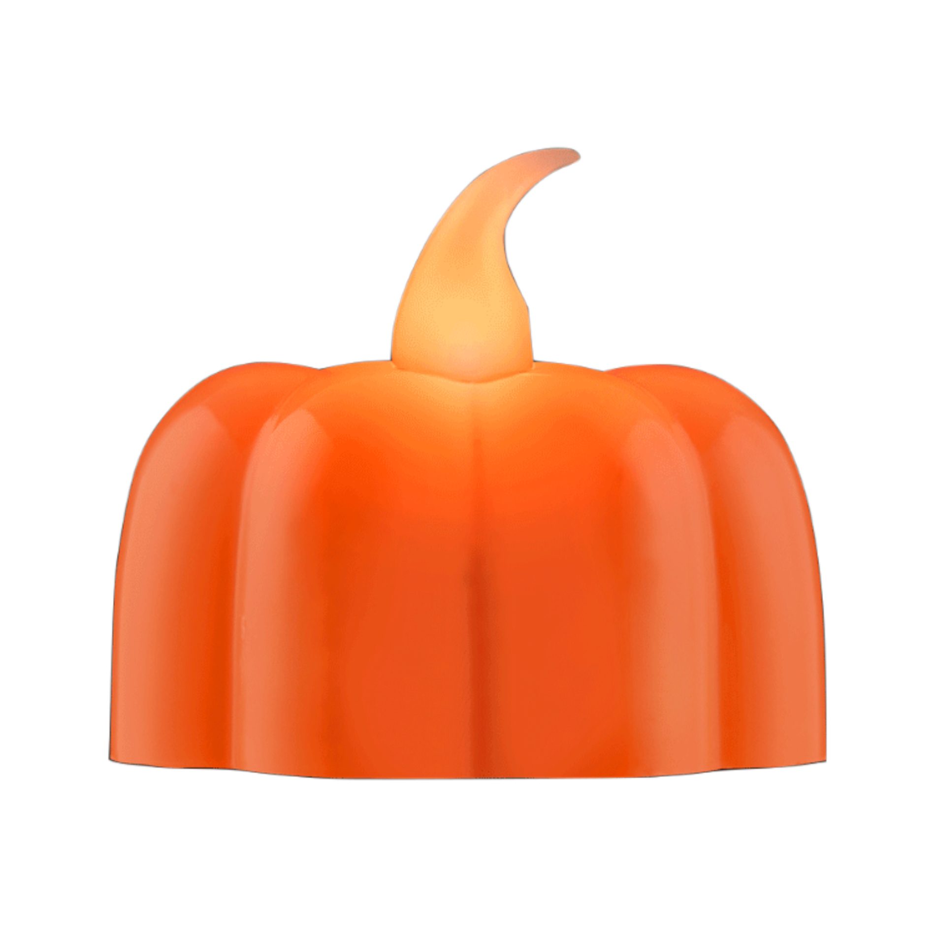 Light Up Pumpkin Tea Light Flameless Artificial Candle for Halloween All Products 6