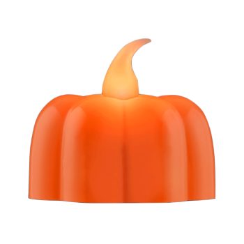 Light Up Pumpkin Tea Light Flameless Artificial Candle for Halloween All Products