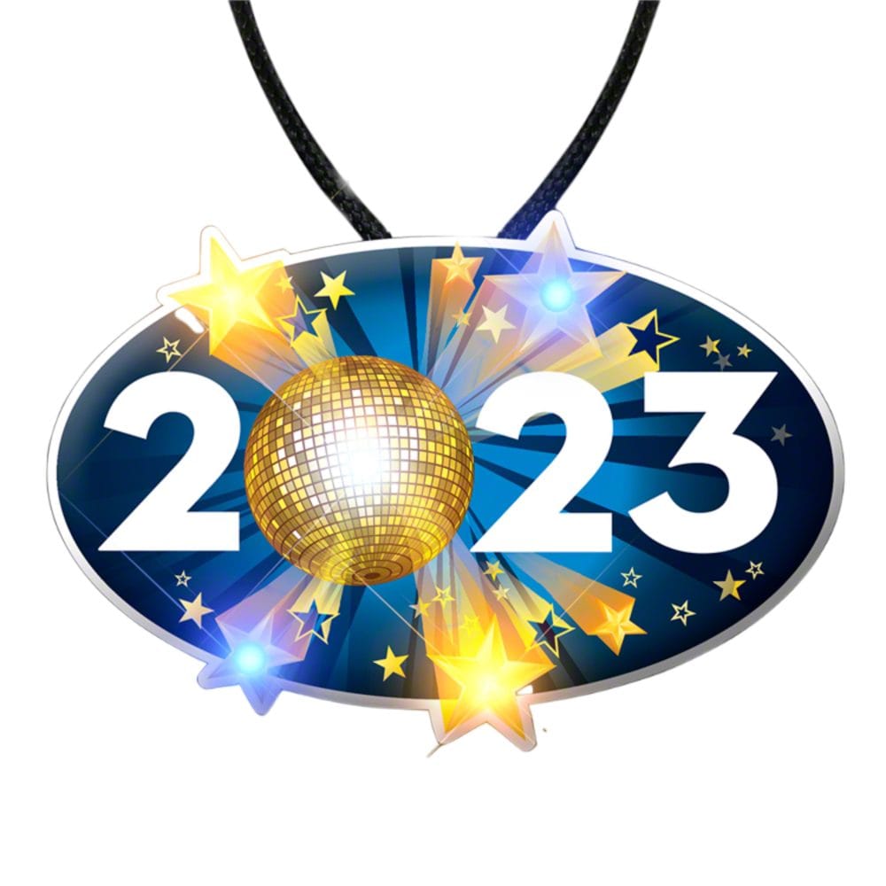 2023 Happy New Year Graduation Party Body Light Necklace All Products 3