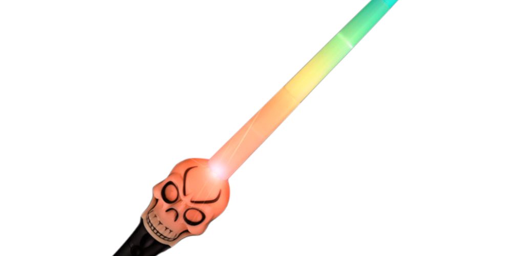 Light Up Expandable Skull Sword with Prism Ball All Products