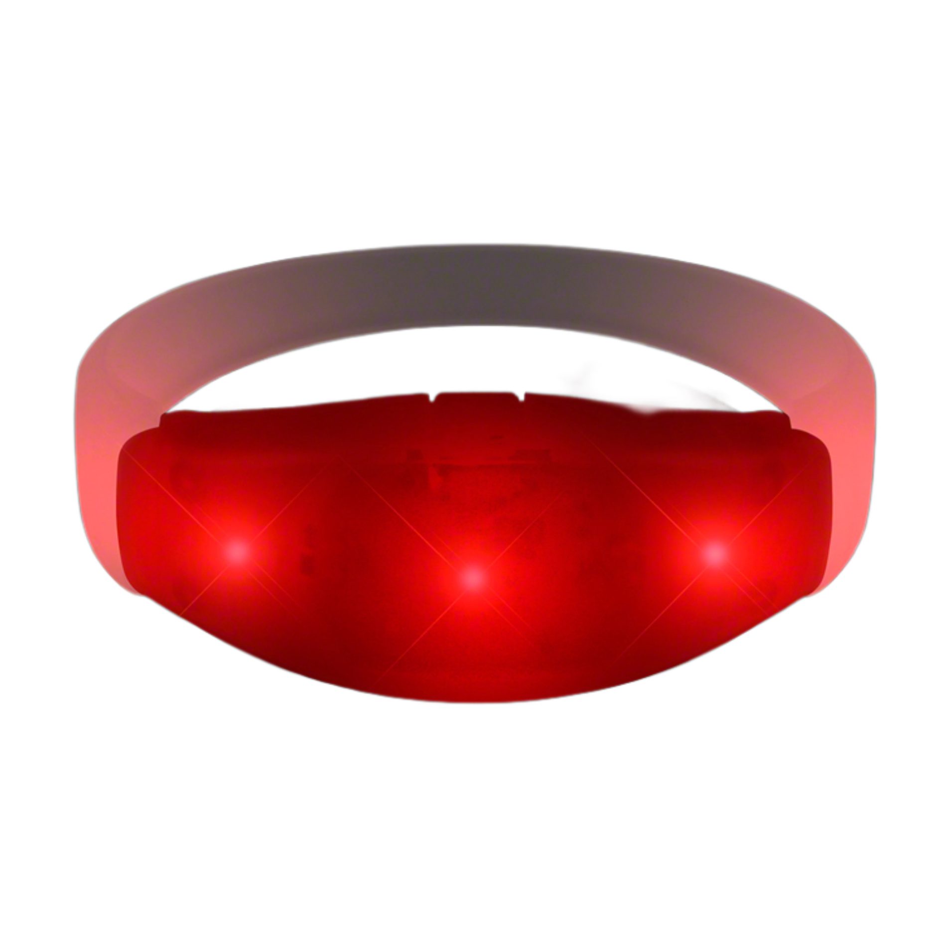 Rubber Frosted Red Bracelet All Products 3
