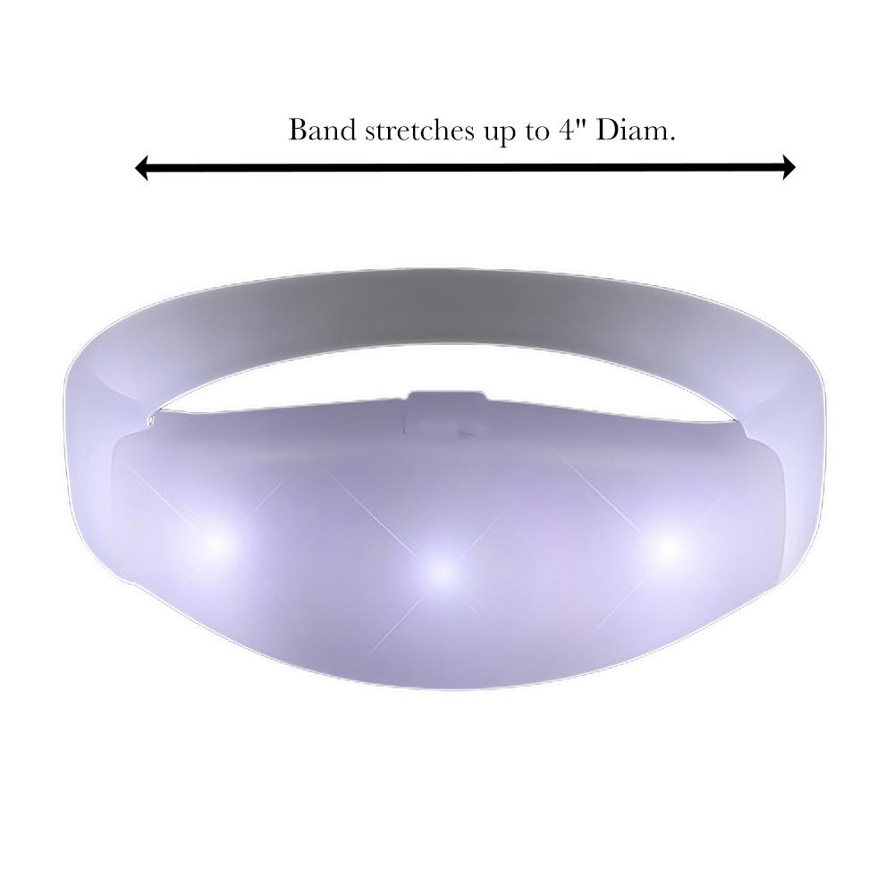 Rubber Frosted White Bracelet All Products 5