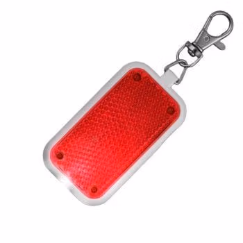 Red Personal Safety Emergency Keychain Set Flashlight Blinkers All Products 3