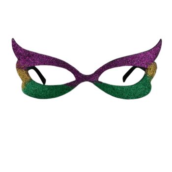 Sparkling Glitter Eyeglasses Mask for Mardi Gras New Orleans All Products