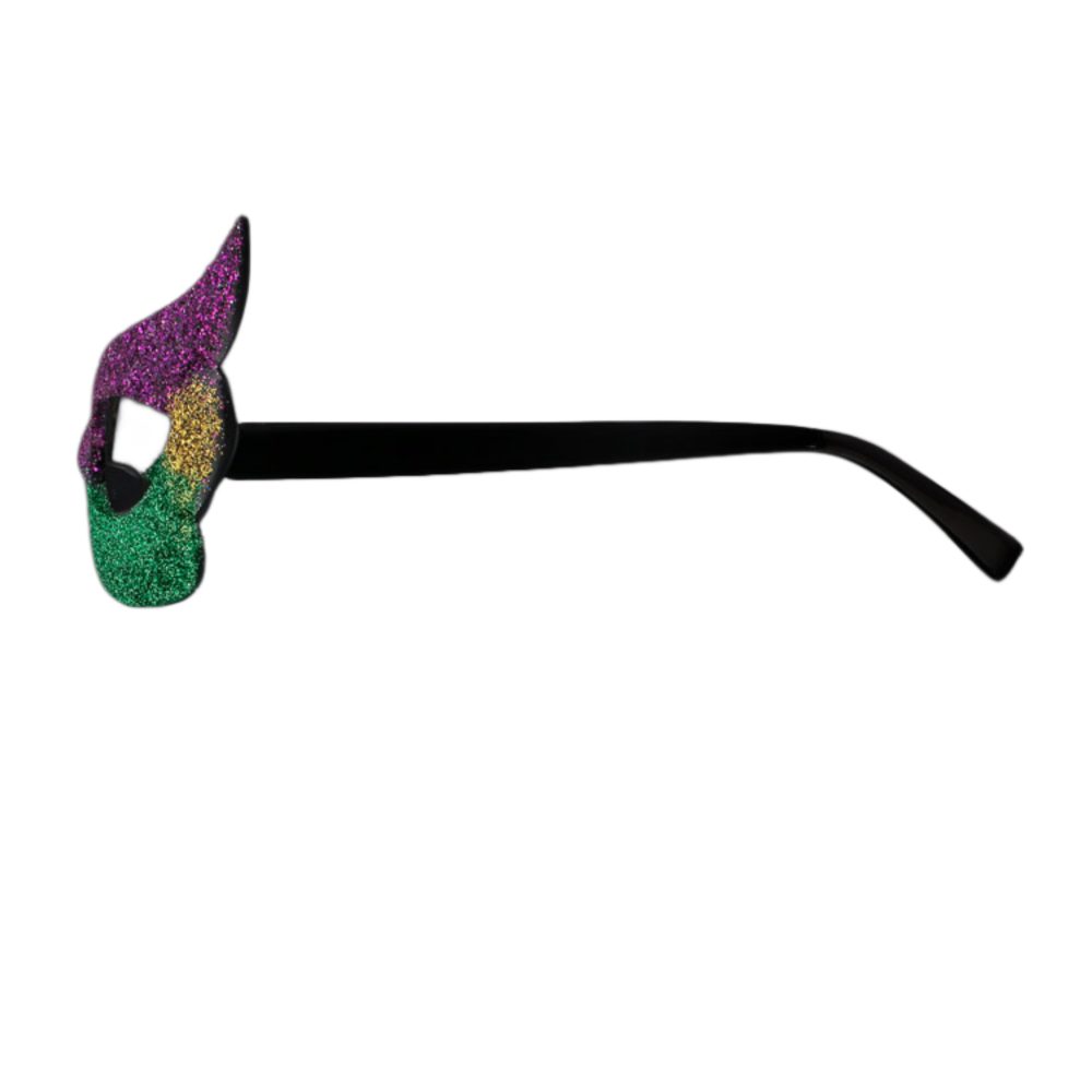 Sparkling Glitter Eyeglasses Mask for Mardi Gras New Orleans All Products 7