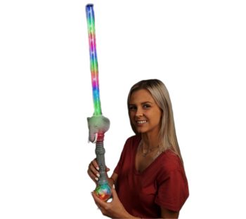 28 Inch Flashing Multicolor Elephant Prism Sword All Products