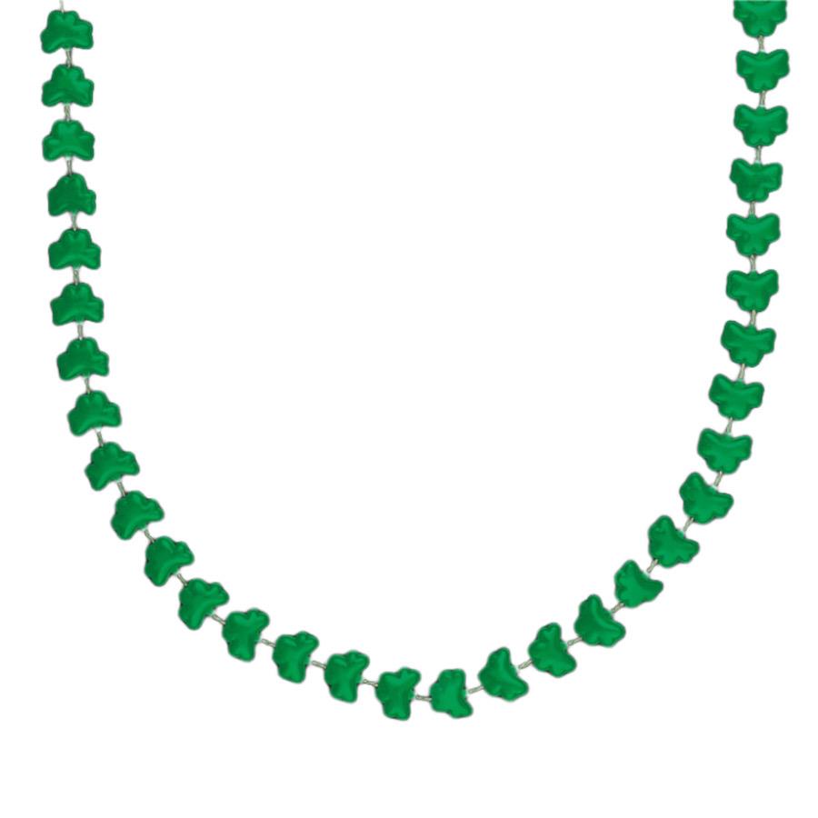 Blinkee 597310 Shamrock Beaded Necklaces - Pack of 12
