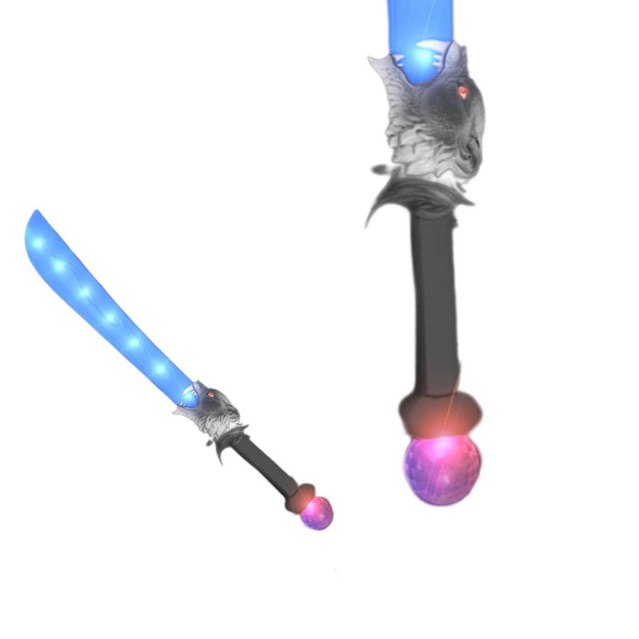 WolfGuard LED Sword with Enchanted Prism Ball All Products 6
