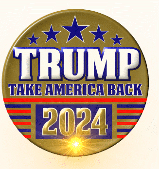 Trump Take America Back 2024 Flashing Body Light Pin All Body Lights and Blinkees