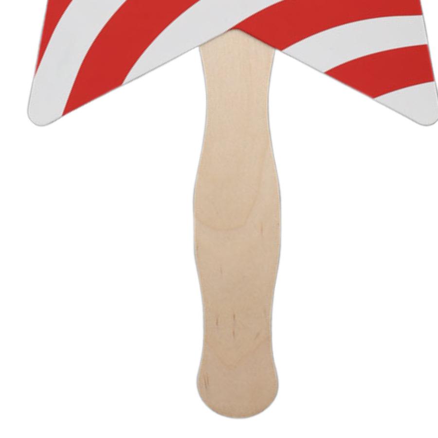 Star Shaped Unlit Patriotic Paper Board Hand Fan All Products 4