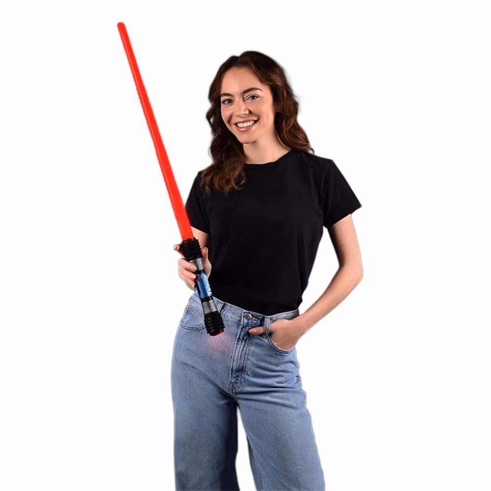 Galactic LED Expandable Red Light Saber Sword 4th of July 3