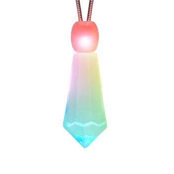 Light Up Crystal Charm Necklace All Products