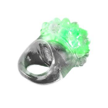 Clear Silicone Soft Bubble Rings with Green LEDs All Products