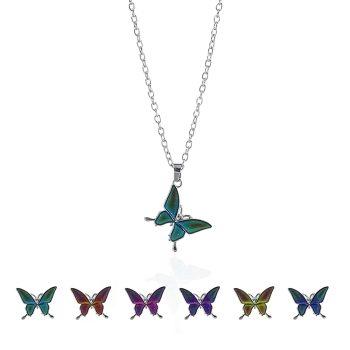 Mood Changing Butterfly Charm Pendant Necklace All Products