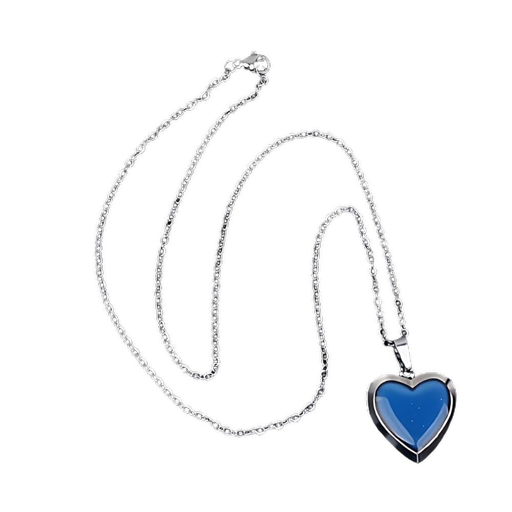 Mood Changing Heart Pendant Charm Photo Locket Necklace All Products Mood Changing Heart Pendant Charm Photo Locket Necklace All Products 3