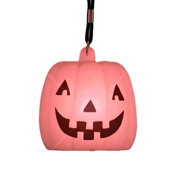 Light Up Slow Color Change Happy Pumpkin Charm Necklace All Products