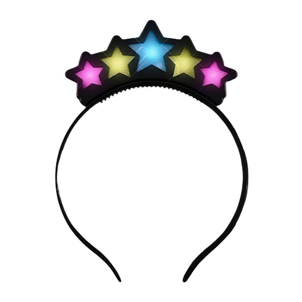 Light Up Sparkling Stars Headband All Products 3