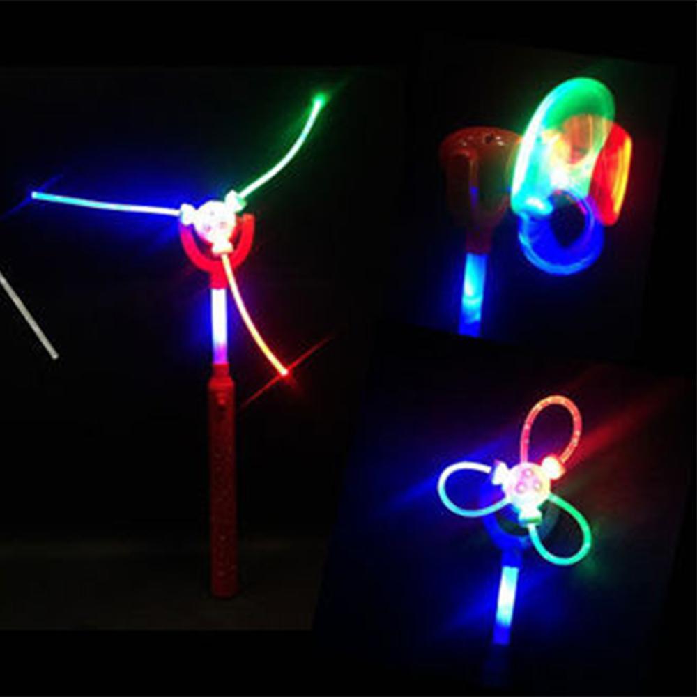 1 Case Light Up DIY Windmill Wand Red and Blue Assorted