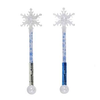 1 Case Light Up Snowflakes Wand with Prism Ball All Products