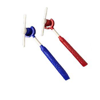 1 Case Light Up Windmill Wand Red and Blue Assorted All Products
