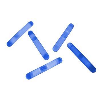 Pack of 50 Jumbo Glow Sticks Refill for Glow Stick Golf Ball Blue 1.5 Inch Mini Glow Sticks
