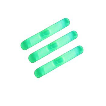 Pack of 50 Jumbo Glow Sticks Refill for Glow Stick Golf Ball Green 1.5 Inch Mini Glow Sticks