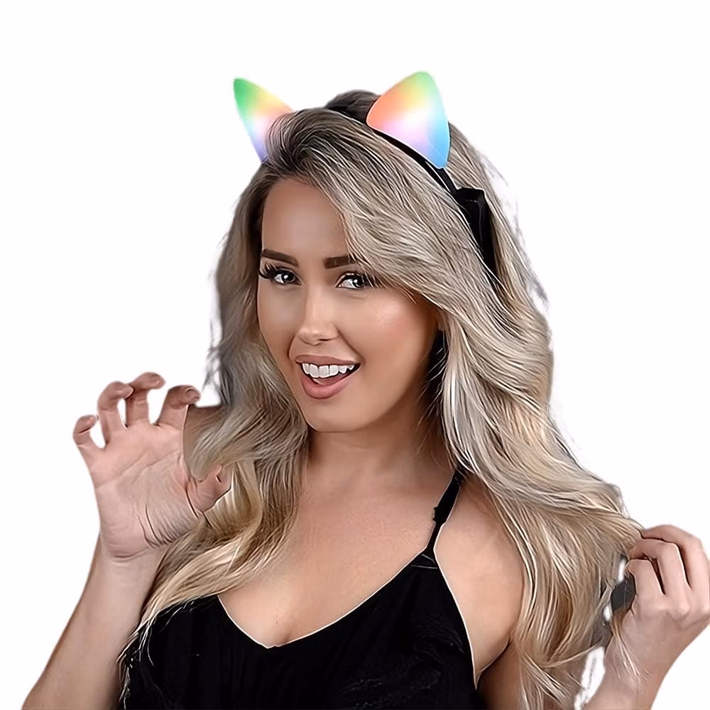 LED Animal Ears Color Change Headband All Products 3