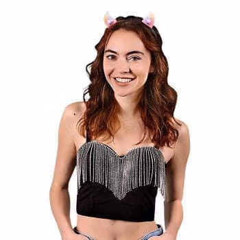 Light Up Crystal Prism Devil Horns Multicolor All Products 3