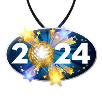 2024 Happy New Year Graduation Party Body Light Necklace All Products