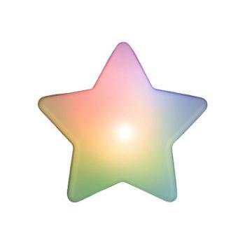 Flashing Multicolor Star Clip on Body Light Badge All Body Lights and Blinkees