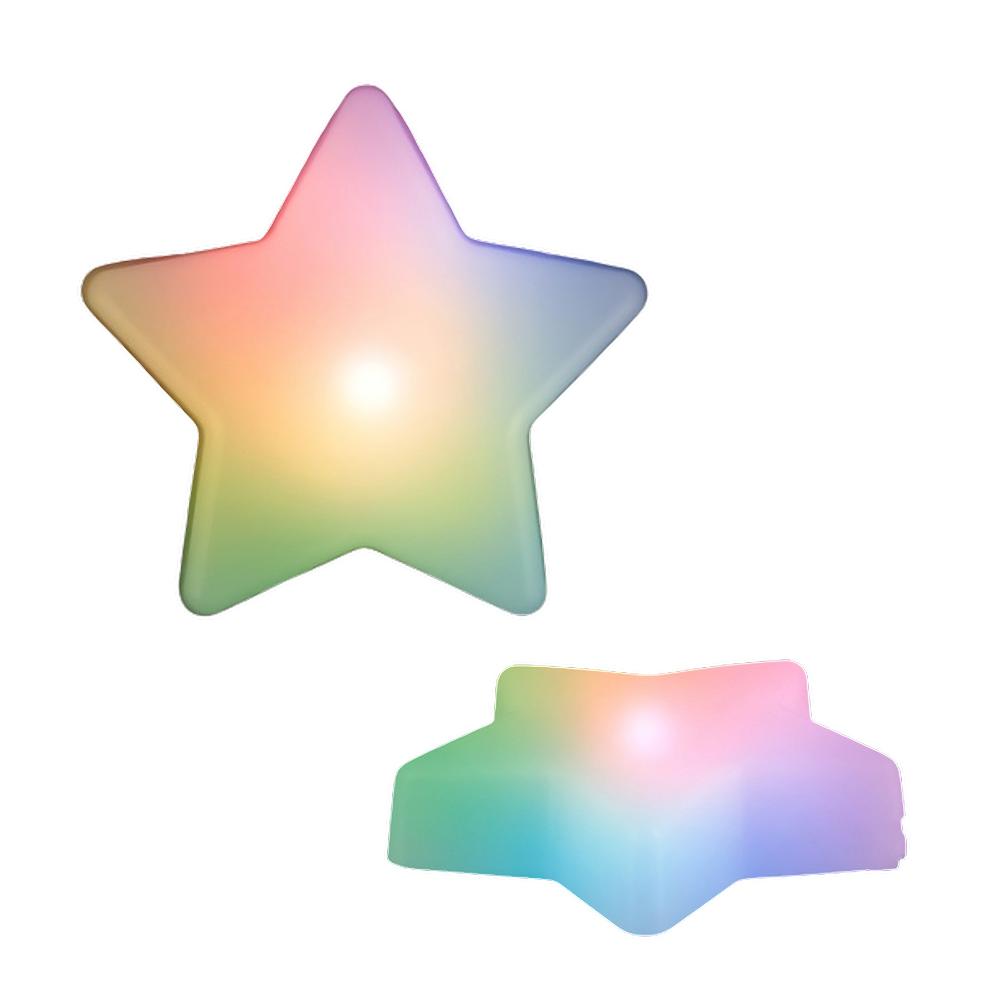 Flashing Multicolor Star Clip on Body Light Badge All Body Lights and Blinkees 5