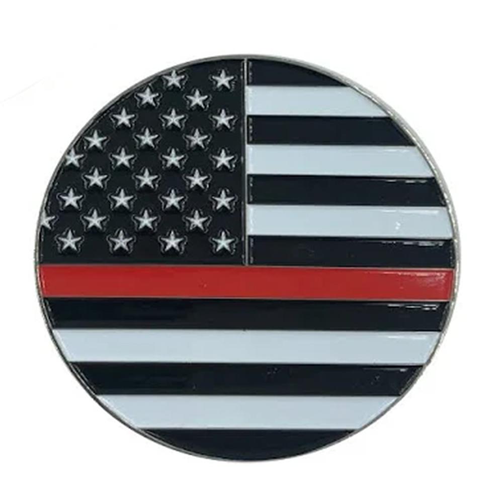 Core Values Thin Red Line Fire Fighter Commemorative Coin