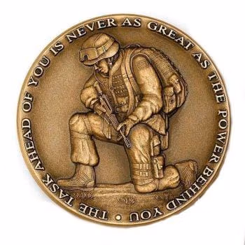 The Task Ahead of You Military Spiritual Sentinel Commemorative Coin All Products