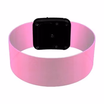 Cosmic Pink LED Bracelets Magnetic Clasp All Products