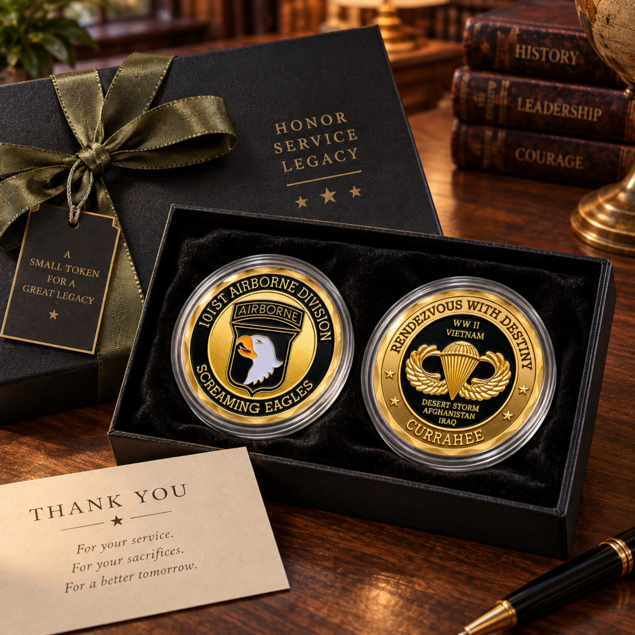 101st Airborne Division Screaming Eagles US Military Commemorative Gold Coin All Products 101st Airborne Division Screaming Eagles US Military Commemorative Gold Coin All Products 4